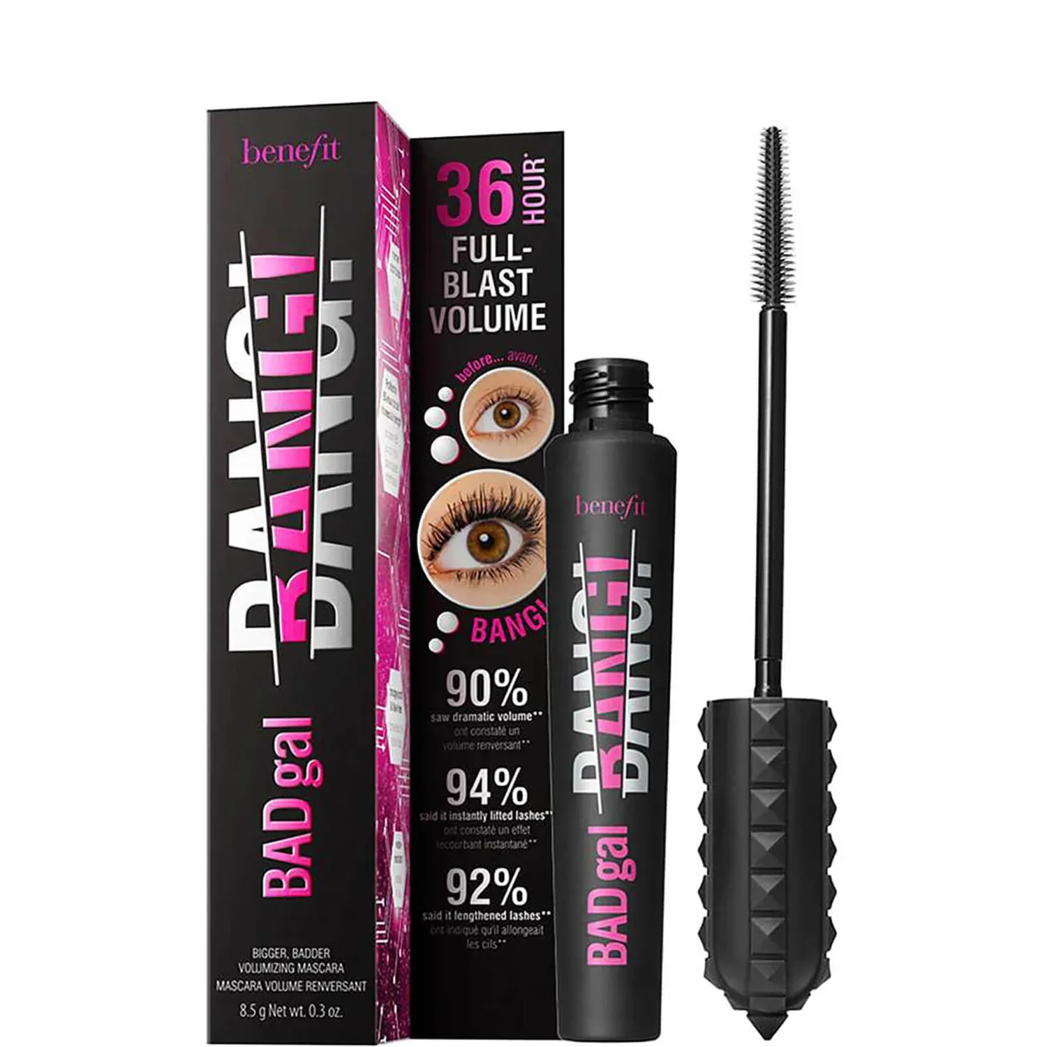 BENEFIT BADGAL BANG! VOLUMISING MASCARA - PITCH BLACK