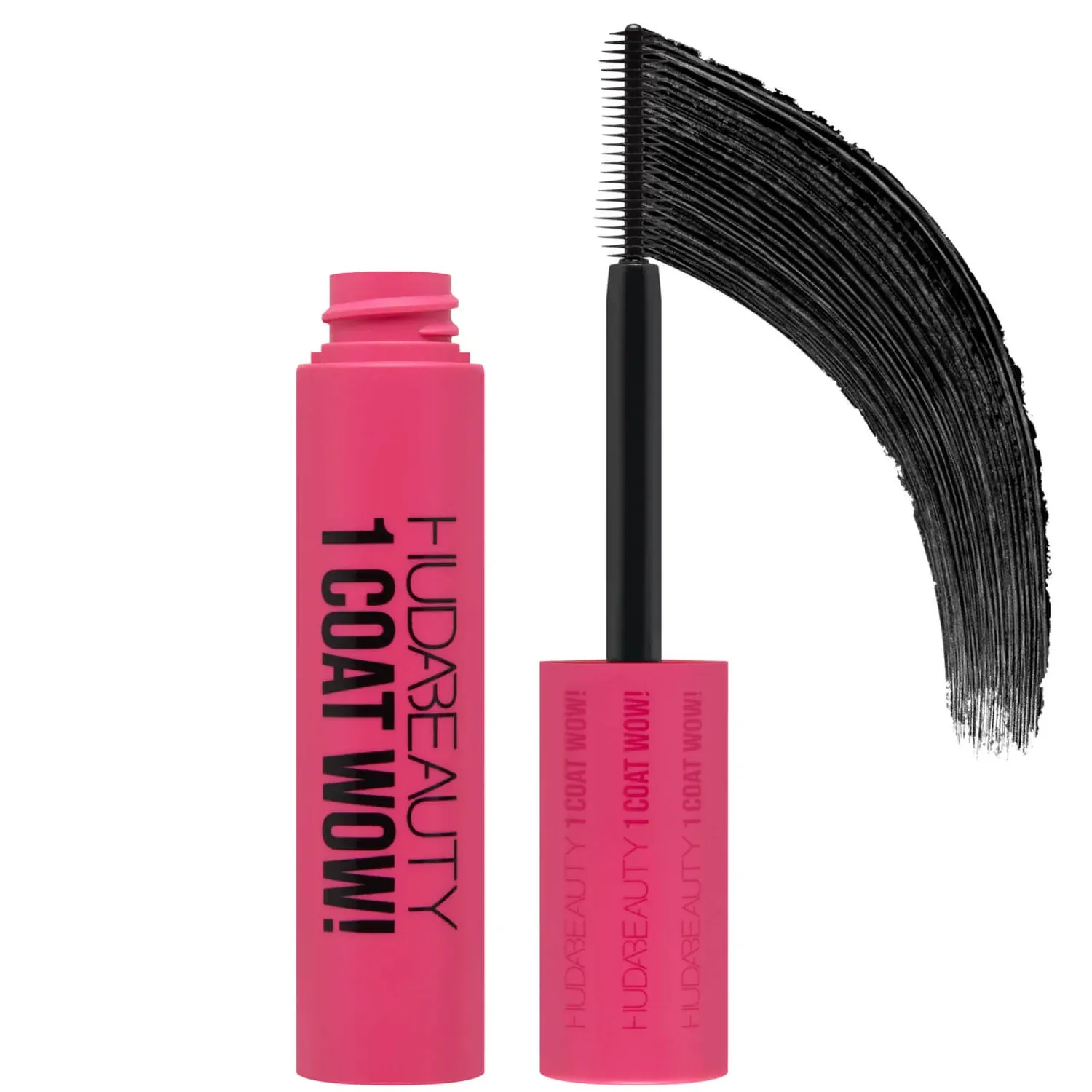 HUDA BEAUTY 1 COAT WOW! EXTRA VOLUMISING AND LIFTING MASCARA