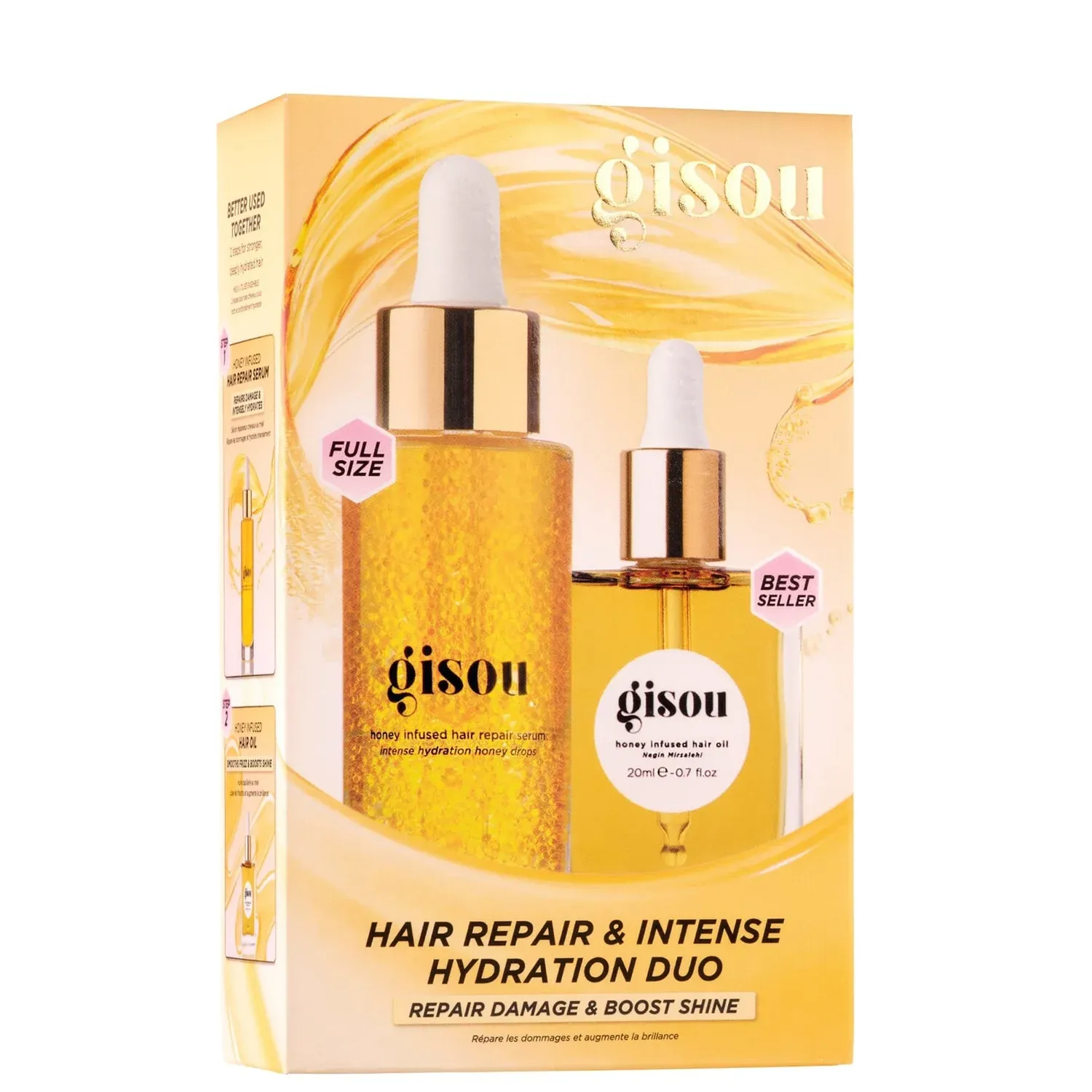 GISOU INTENSE HYDRATION AND HAIR REPAIR DUO