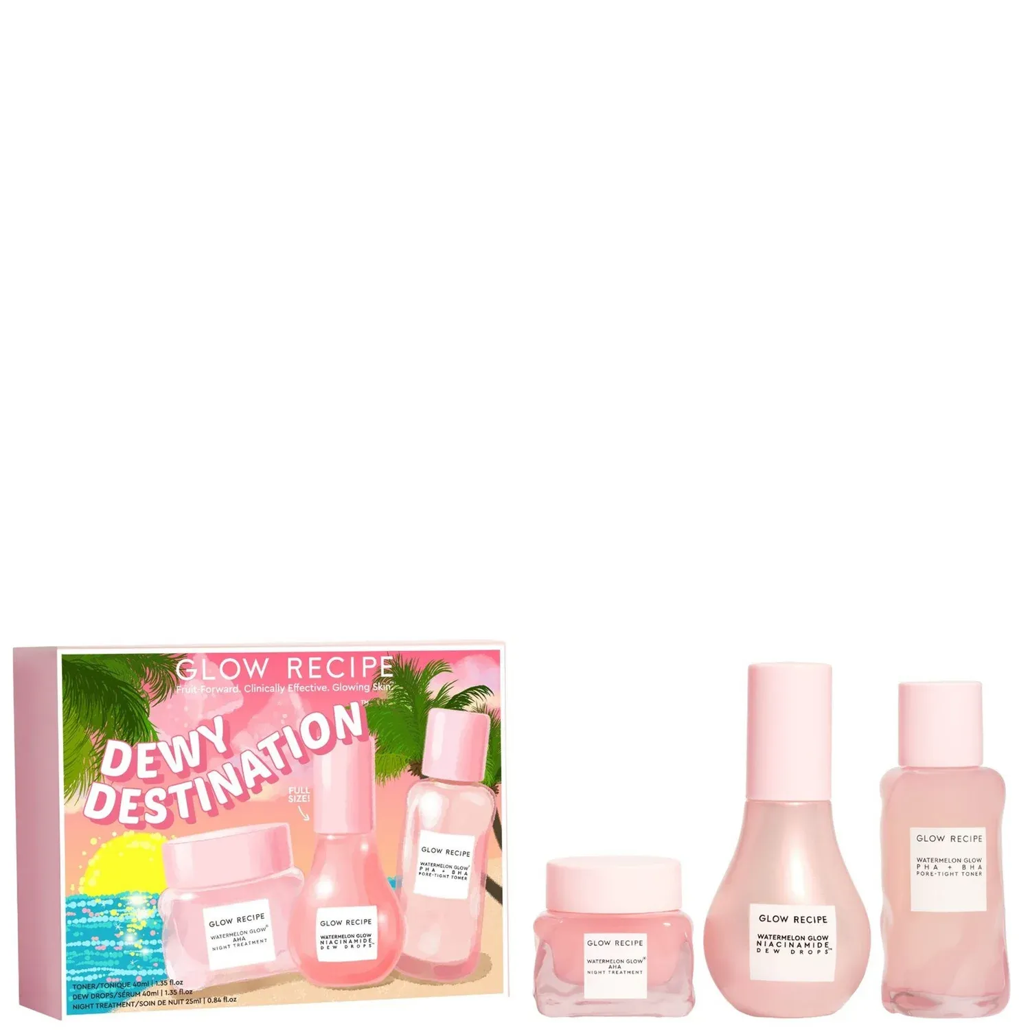 GLOW RECIPE DEWY DESTINATION SET