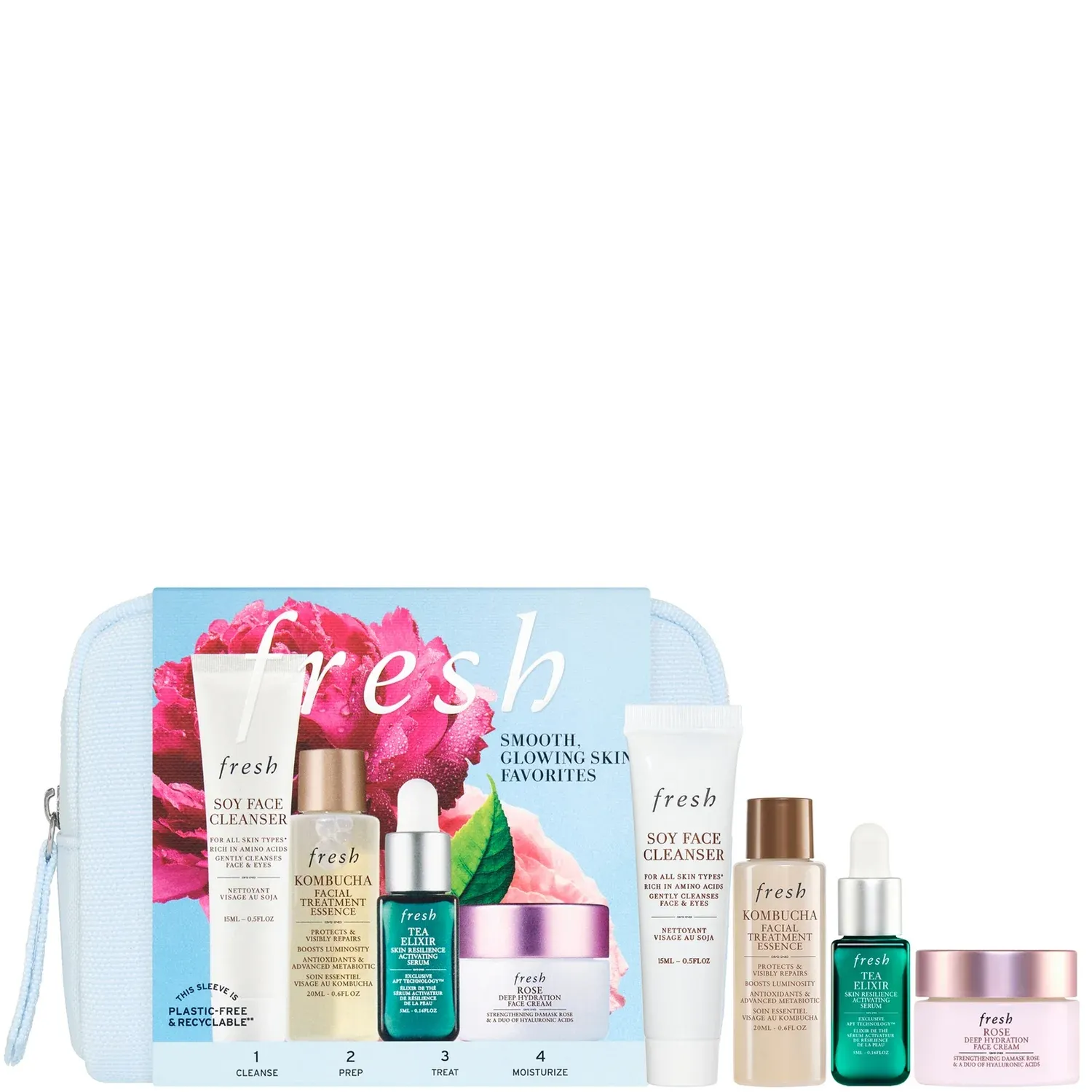 SMOOTH, GLOWING SKIN FAVORITES ON-THE-GO SET