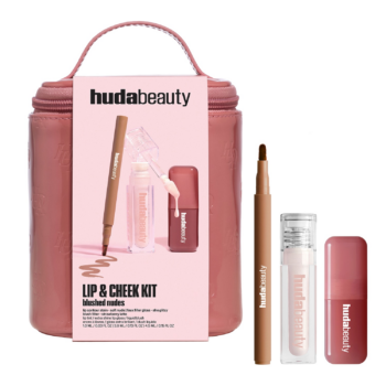 Huda Beauty Lip & Cheek Blushed Nudes Kit